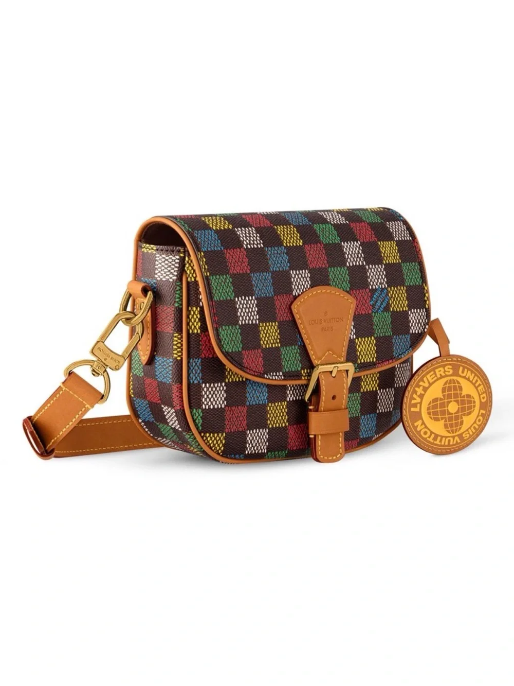 Louis Vuitton x Pharrell Williams Montsouris LV Vers Damier Ebene Messenger PM